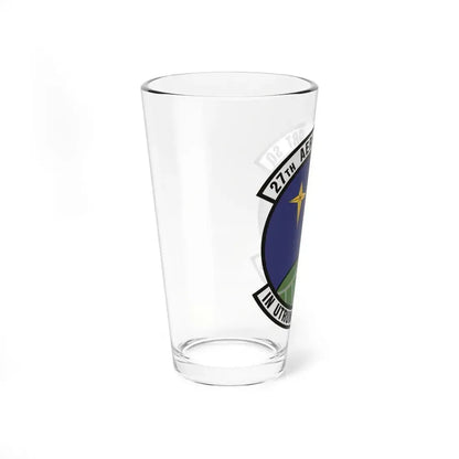 27th Aerial Port Squadron (U.S. Air Force) Pint Glass 16oz - Go Mug Yourself