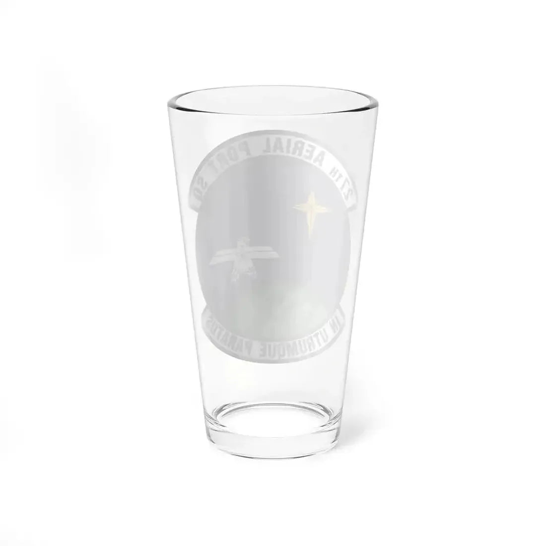 27th Aerial Port Squadron (U.S. Air Force) Pint Glass 16oz - Go Mug Yourself
