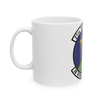 27th Aerial Port Squadron (U.S. Air Force) White Coffee Mug - Go Mug Yourself