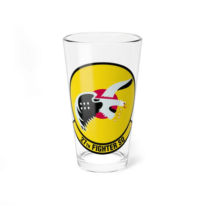 27th Fighter Squadron (U.S. Air Force) Pint Glass 16oz-16oz-Go Mug Yourself