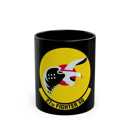 27th Fighter Squadron (U.S. Air Force) Black Coffee Mug 11oz - Go Mug Yourself