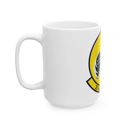 27th Fighter Squadron (U.S. Air Force) White Coffee Mug - Go Mug Yourself