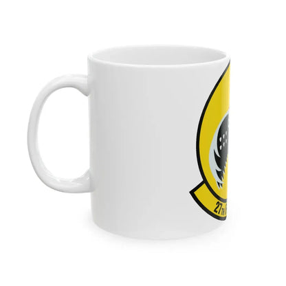 27th Fighter Squadron (U.S. Air Force) White Coffee Mug - Go Mug Yourself