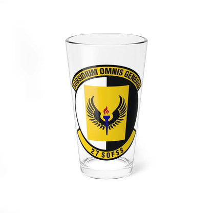 27th Special Operations Force Support Squadron (U.S. Air Force) Pint Glass 16oz-16oz-Go Mug Yourself