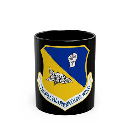 27th Special Operations Wing (U.S. Air Force) Black Coffee Mug-11oz-Go Mug Yourself