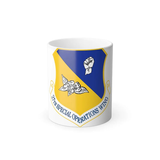 27th Special Operations Wing (U.S. Air Force) Color Changing Coffee Mug-11oz-Go Mug Yourself
