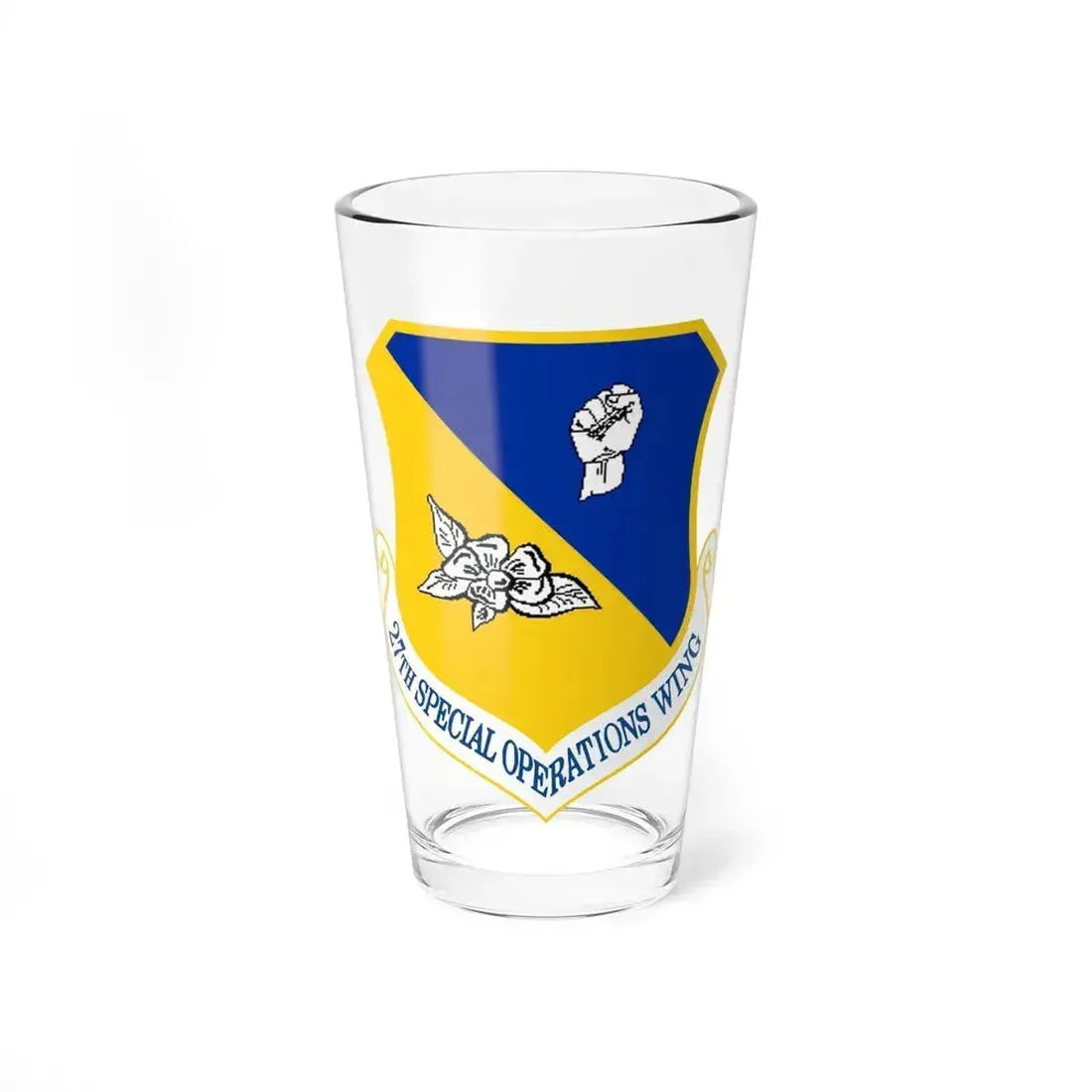 27th Special Operations Wing (U.S. Air Force) Pint Glass 16oz 16oz - Go Mug Yourself