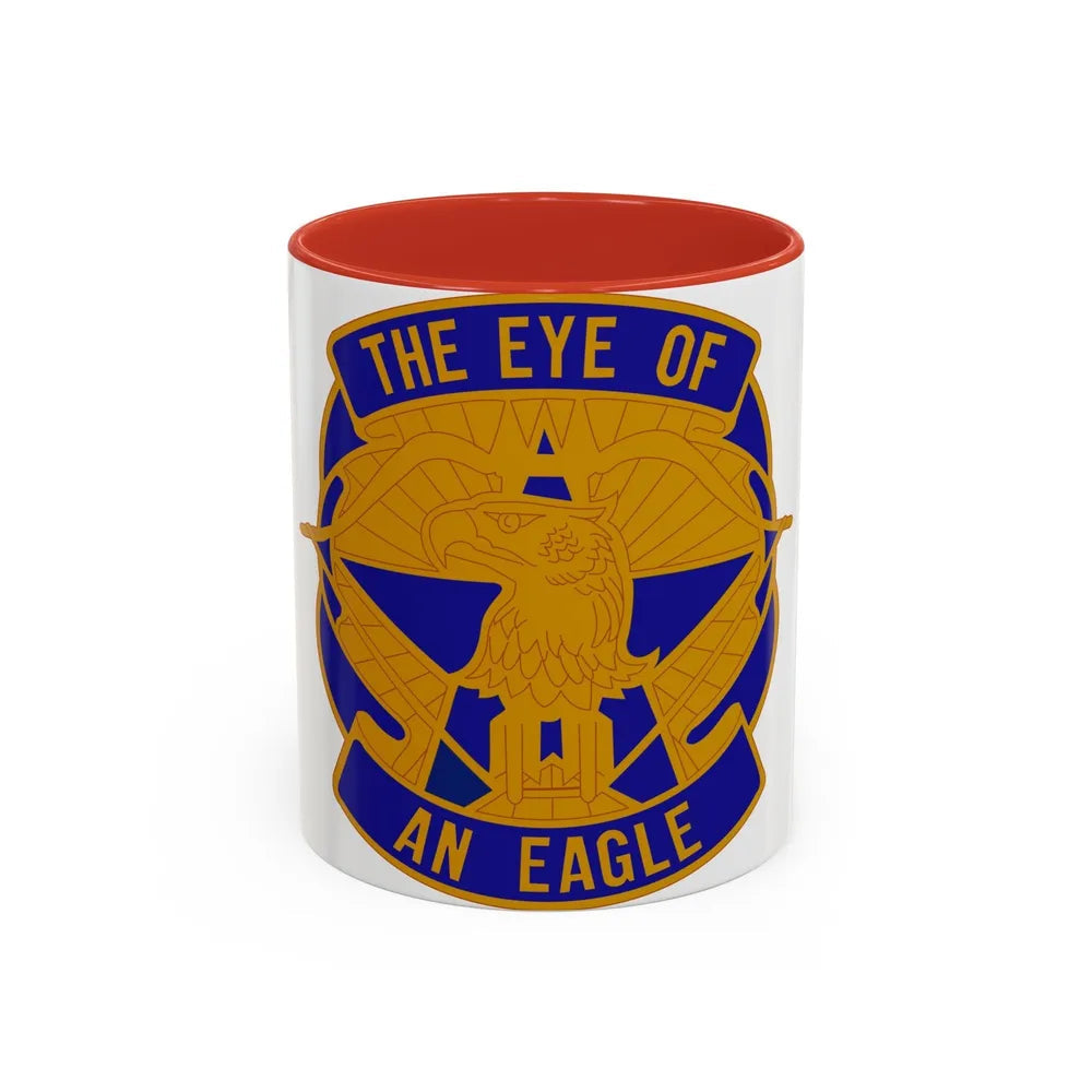 28 Aviation Group (U.S. Army) Accent Coffee Mug-11oz-Red-Go Mug Yourself