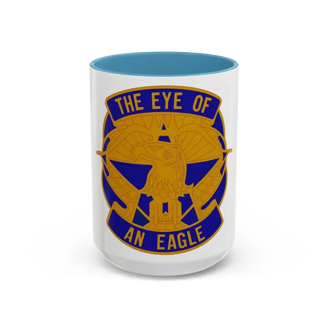 28 Aviation Group (U.S. Army) Accent Coffee Mug 15oz Light Blue - Go Mug Yourself