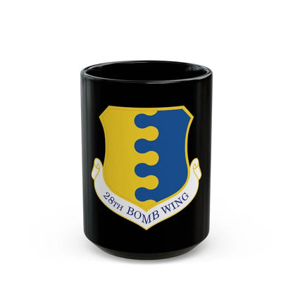 28 Bomb Wing ACC (U.S. Air Force) Black Coffee Mug-15oz-Go Mug Yourself