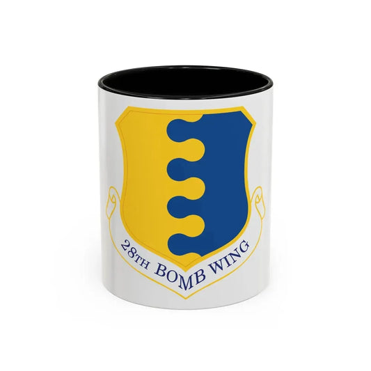 28 Bomb Wing ACC (U.S. Air Force) Accent Coffee Mug 11oz Black - Go Mug Yourself