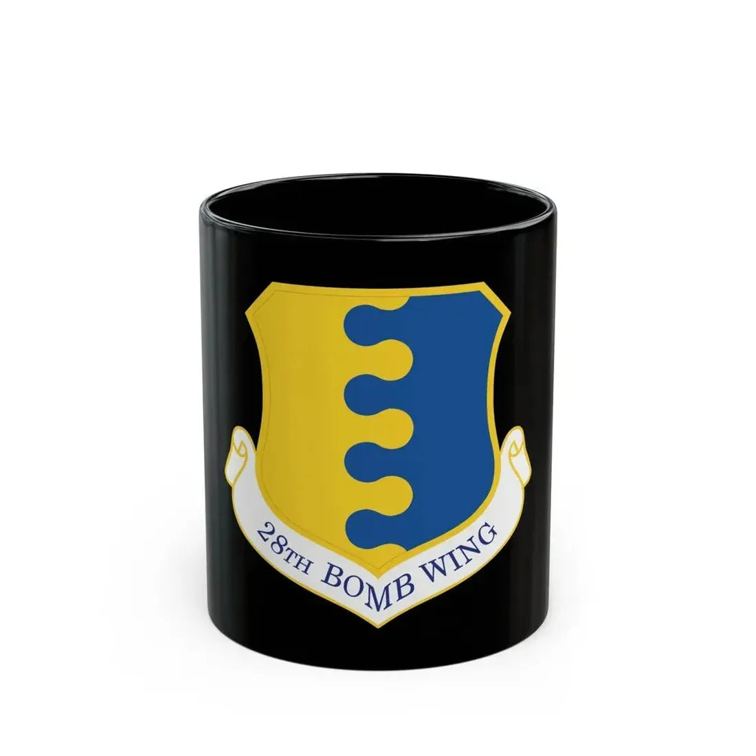 28 Bomb Wing ACC (U.S. Air Force) Black Coffee Mug 11oz - Go Mug Yourself