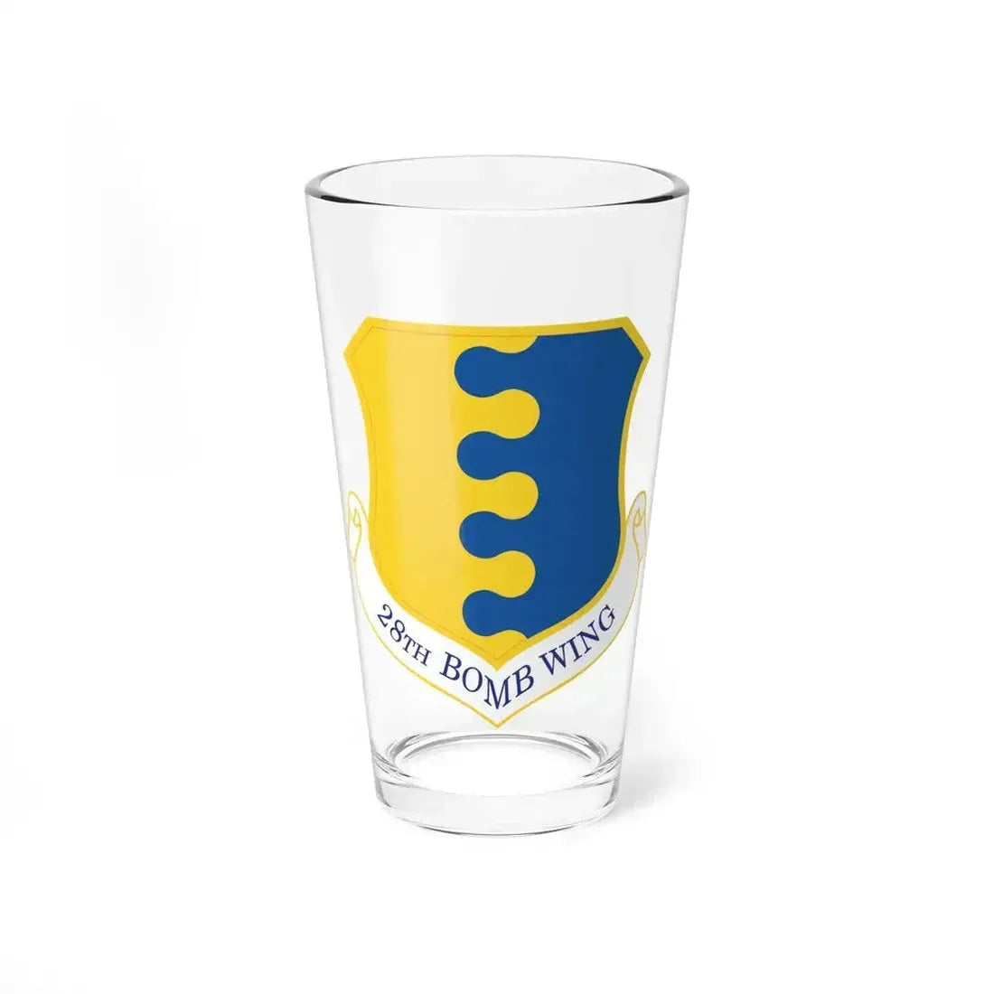 28 Bomb Wing ACC (U.S. Air Force) Pint Glass 16oz 16oz - Go Mug Yourself