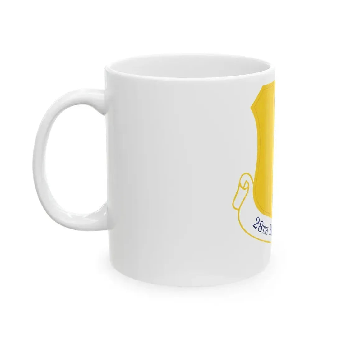 28 Bomb Wing ACC (U.S. Air Force) White Coffee Mug - Go Mug Yourself