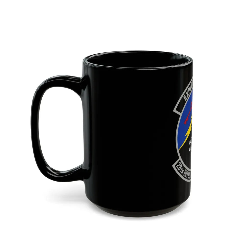 28 Intelligence Squadron AFRC (U.S. Air Force) Black Coffee Mug-Go Mug Yourself