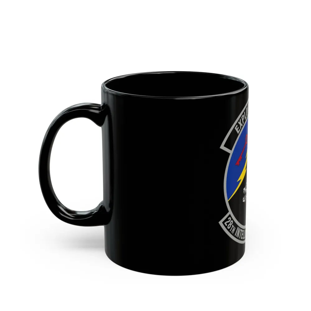 28 Intelligence Squadron AFRC (U.S. Air Force) Black Coffee Mug-Go Mug Yourself