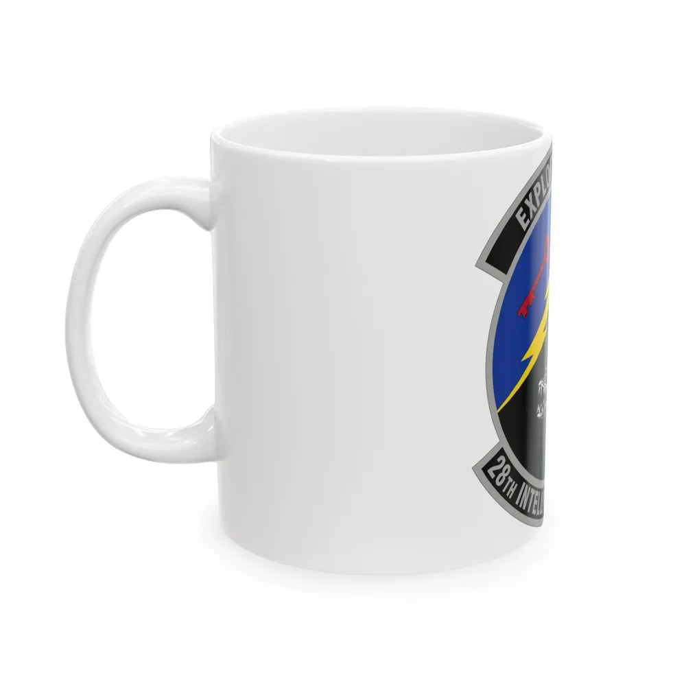 28 Intelligence Squadron AFRC (U.S. Air Force) White Coffee Mug-Go Mug Yourself