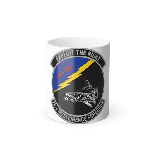 28 Intelligence Squadron AFRC (U.S. Air Force) Color Changing Coffee Mug 11oz - Go Mug Yourself