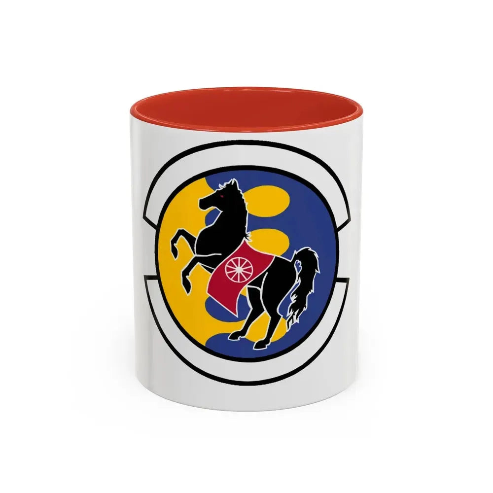 28 Logistics Readiness Squadron ACC (U.S. Air Force) Accent Coffee Mug 11oz Red - Go Mug Yourself