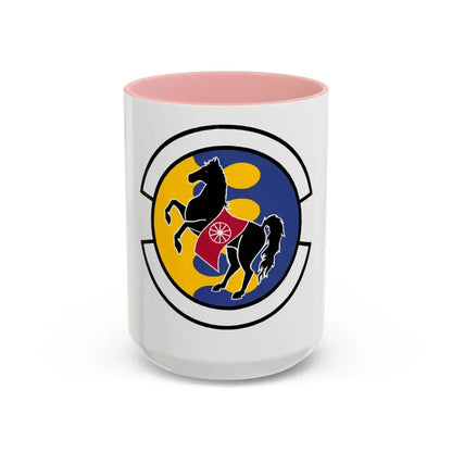 28 Logistics Readiness Squadron ACC (U.S. Air Force) Accent Coffee Mug 15oz Pink - Go Mug Yourself