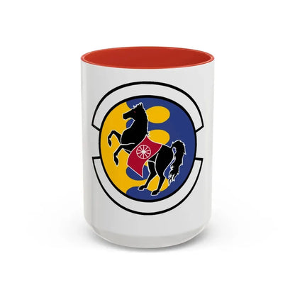 28 Logistics Readiness Squadron ACC (U.S. Air Force) Accent Coffee Mug 15oz Red - Go Mug Yourself