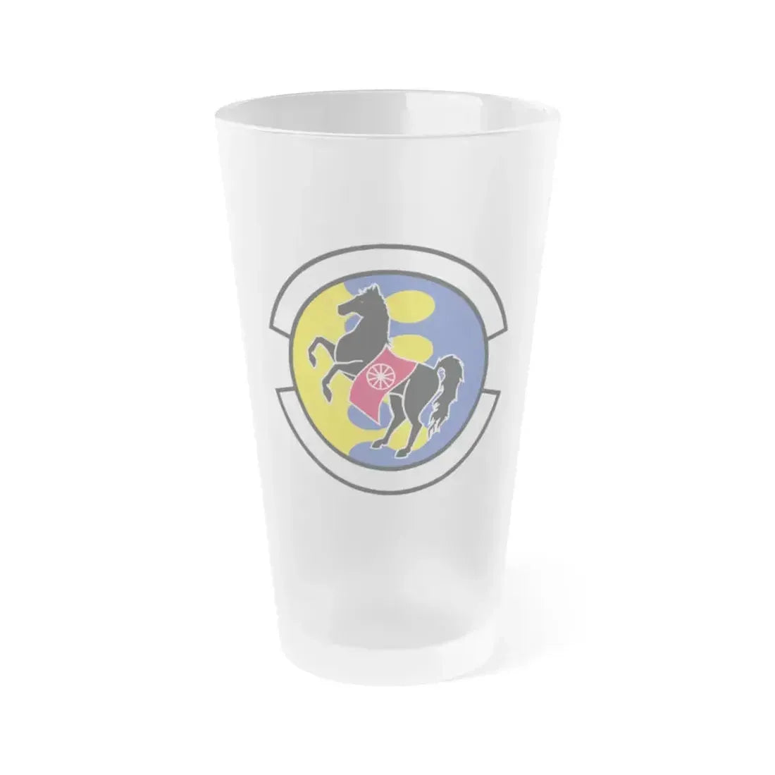 28 Logistics Readiness Squadron ACC (U.S. Air Force) Frosted Pint Glass 16oz 16oz Frosted - Go Mug Yourself