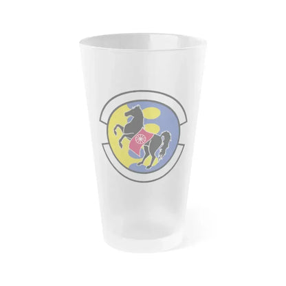 28 Logistics Readiness Squadron ACC (U.S. Air Force) Frosted Pint Glass 16oz 16oz Frosted - Go Mug Yourself