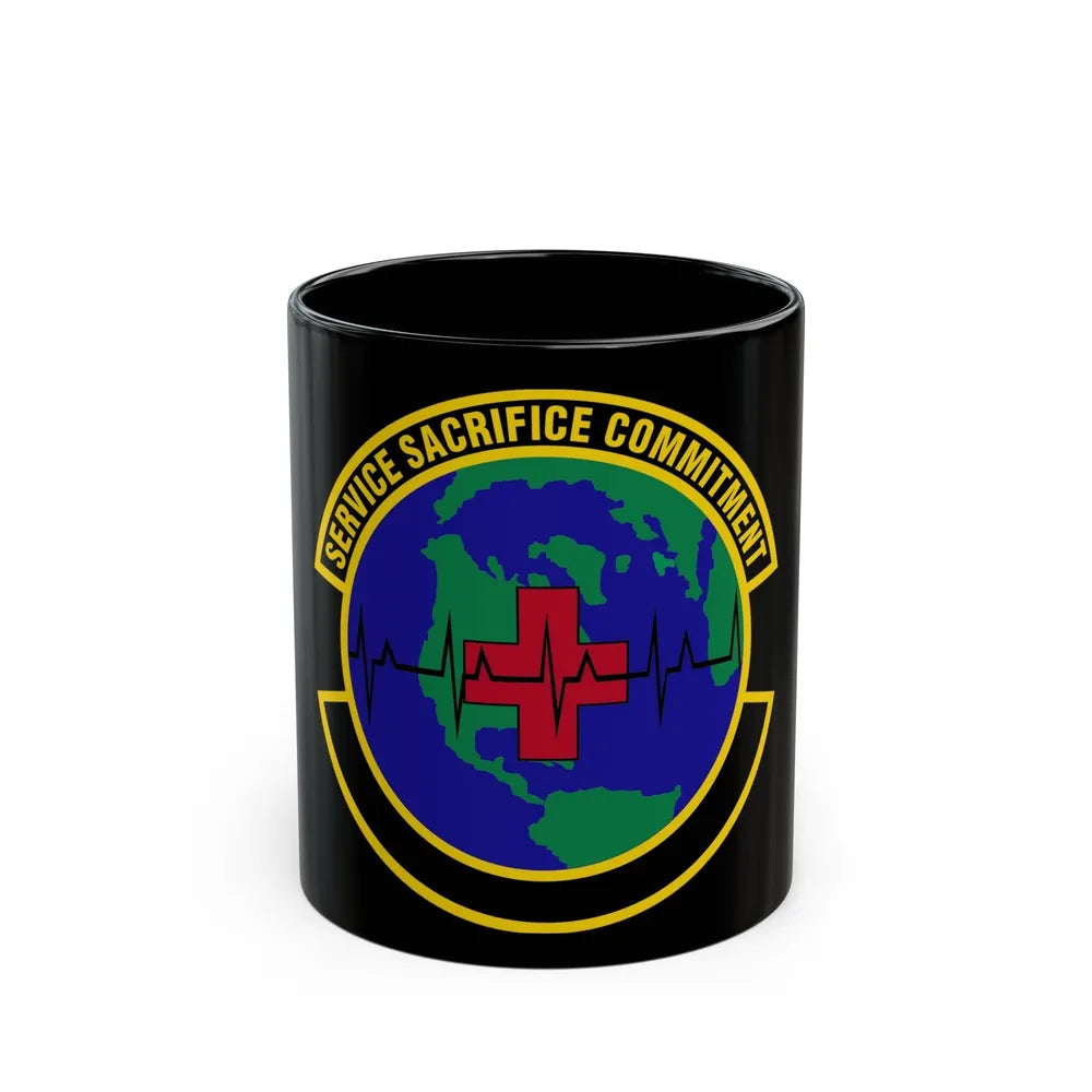 28 Operational Medical Readiness Squadron AFGSC (U.S. Air Force) Black Coffee Mug-11oz-Go Mug Yourself