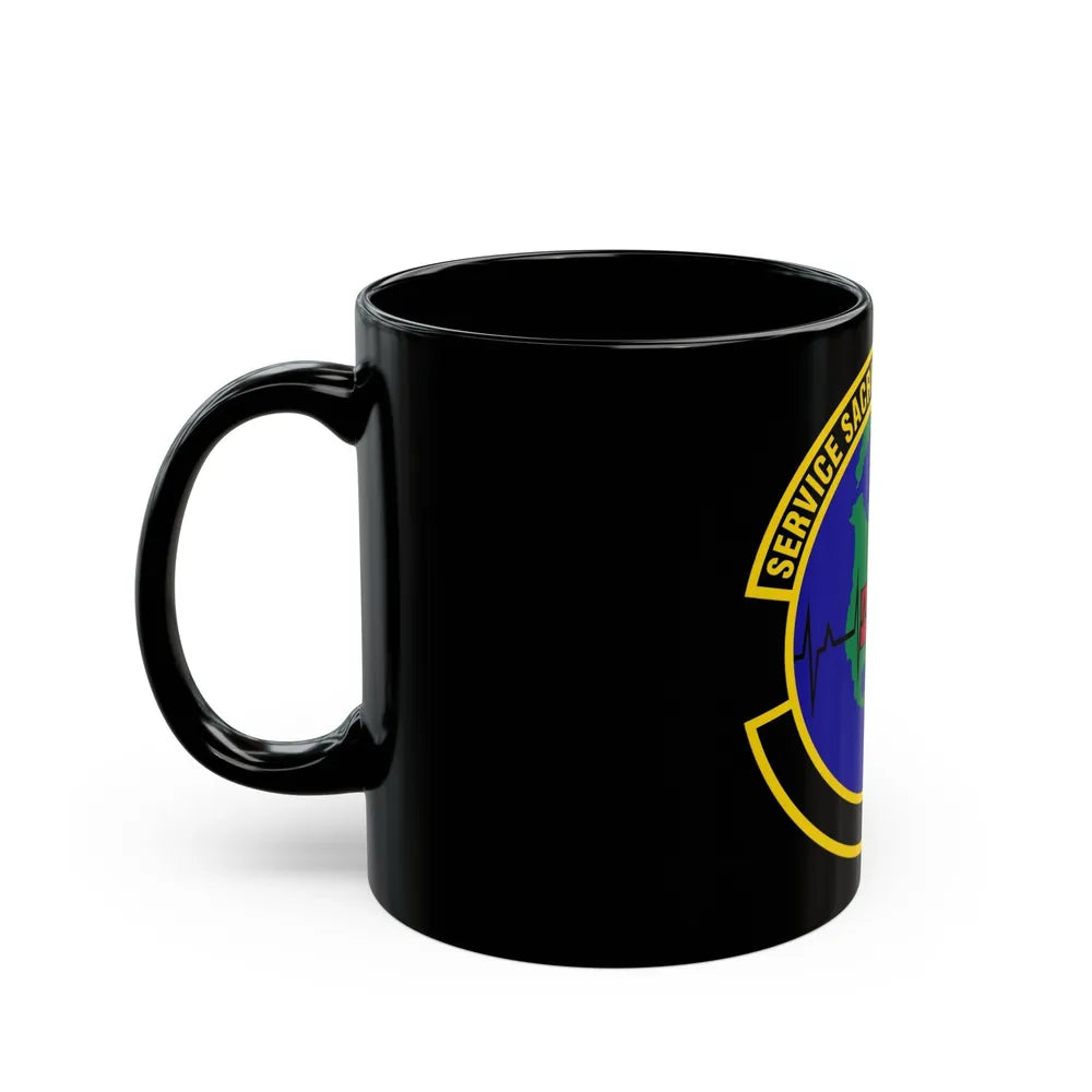 28 Operational Medical Readiness Squadron AFGSC (U.S. Air Force) Black Coffee Mug-Go Mug Yourself