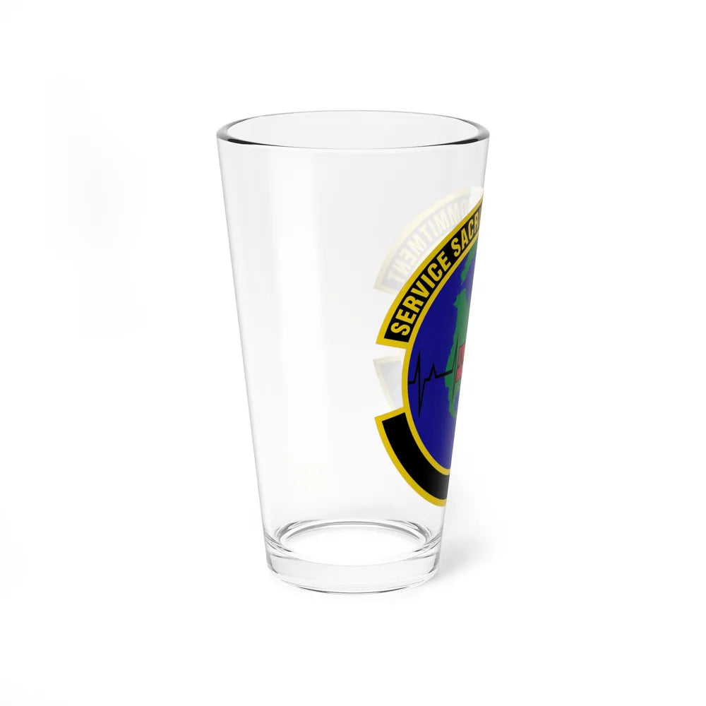 28 Operational Medical Readiness Squadron AFGSC (U.S. Air Force) Pint Glass 16oz-Go Mug Yourself