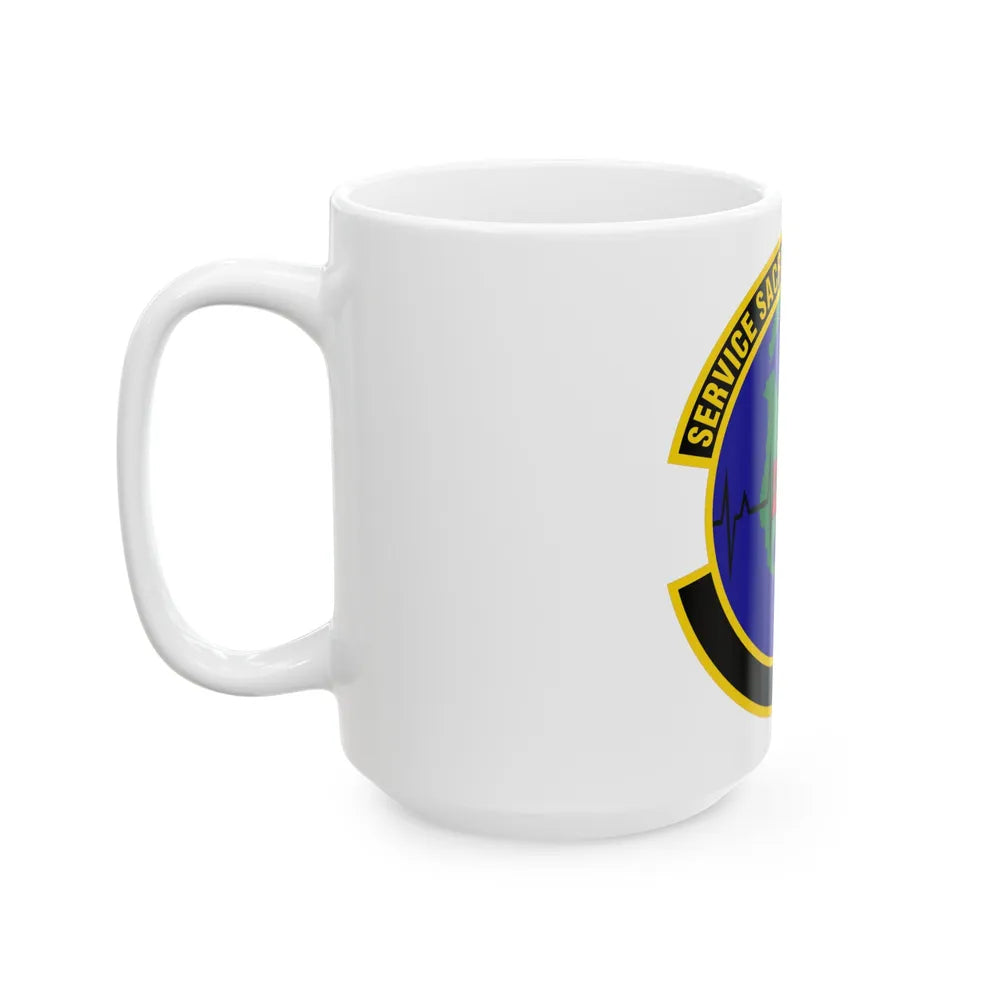 28 Operational Medical Readiness Squadron AFGSC (U.S. Air Force) White Coffee Mug-Go Mug Yourself