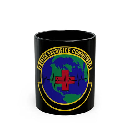 28 Operational Medical Readiness Squadron AFGSC (U.S. Air Force) Black Coffee Mug 11oz - Go Mug Yourself