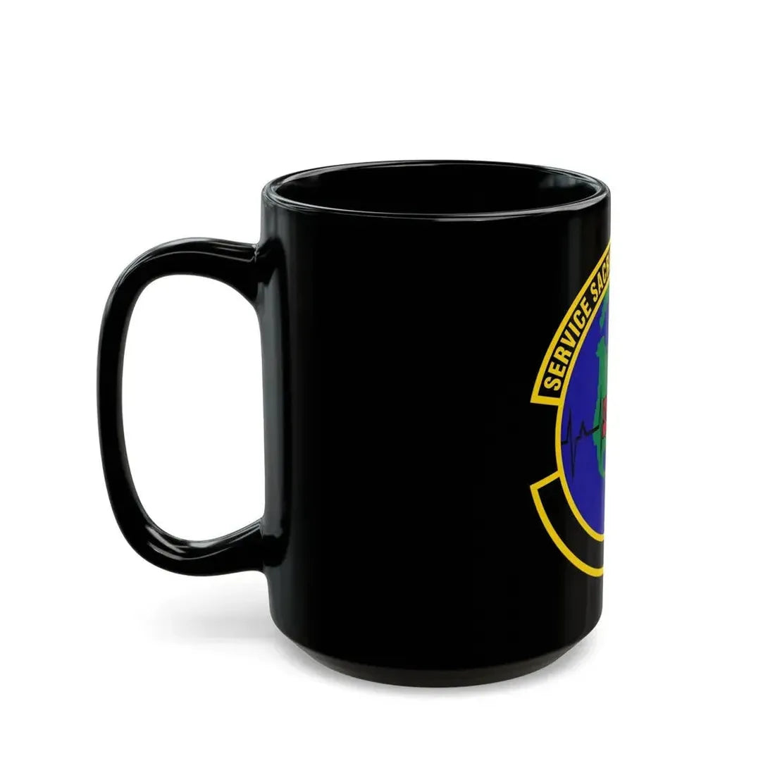 28 Operational Medical Readiness Squadron AFGSC (U.S. Air Force) Black Coffee Mug - Go Mug Yourself