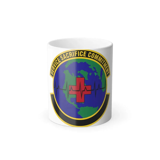 28 Operational Medical Readiness Squadron AFGSC (U.S. Air Force) Color Changing Coffee Mug 11oz - Go Mug Yourself