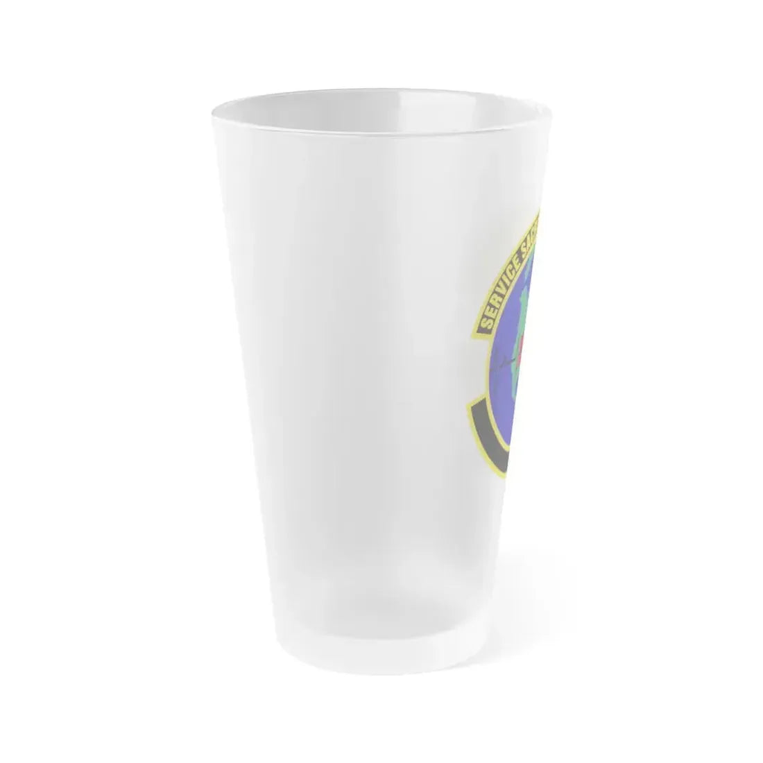 28 Operational Medical Readiness Squadron AFGSC (U.S. Air Force) Frosted Pint Glass 16oz - Go Mug Yourself
