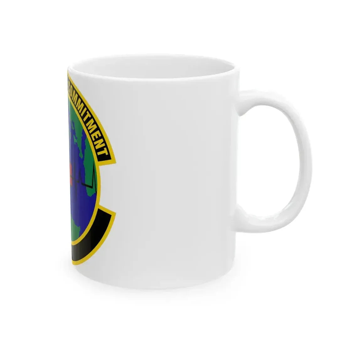28 Operational Medical Readiness Squadron AFGSC (U.S. Air Force) White Coffee Mug - Go Mug Yourself