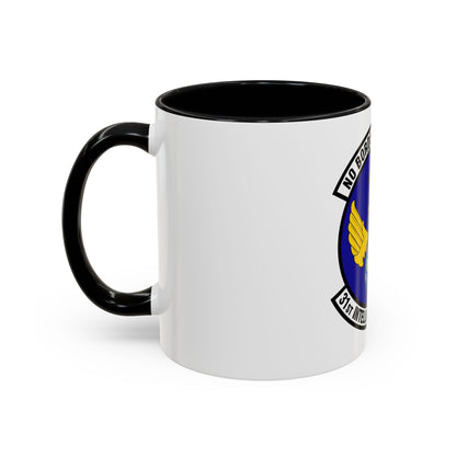 31 Intelligence Squadron ACC (U.S. Air Force) Accent Coffee Mug