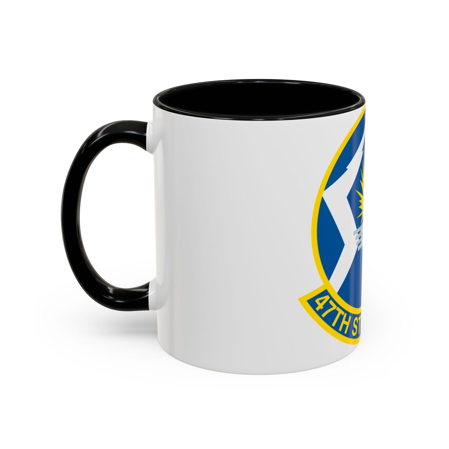 47th Student Sq (U.S. Air Force) Accent Coffee Mug