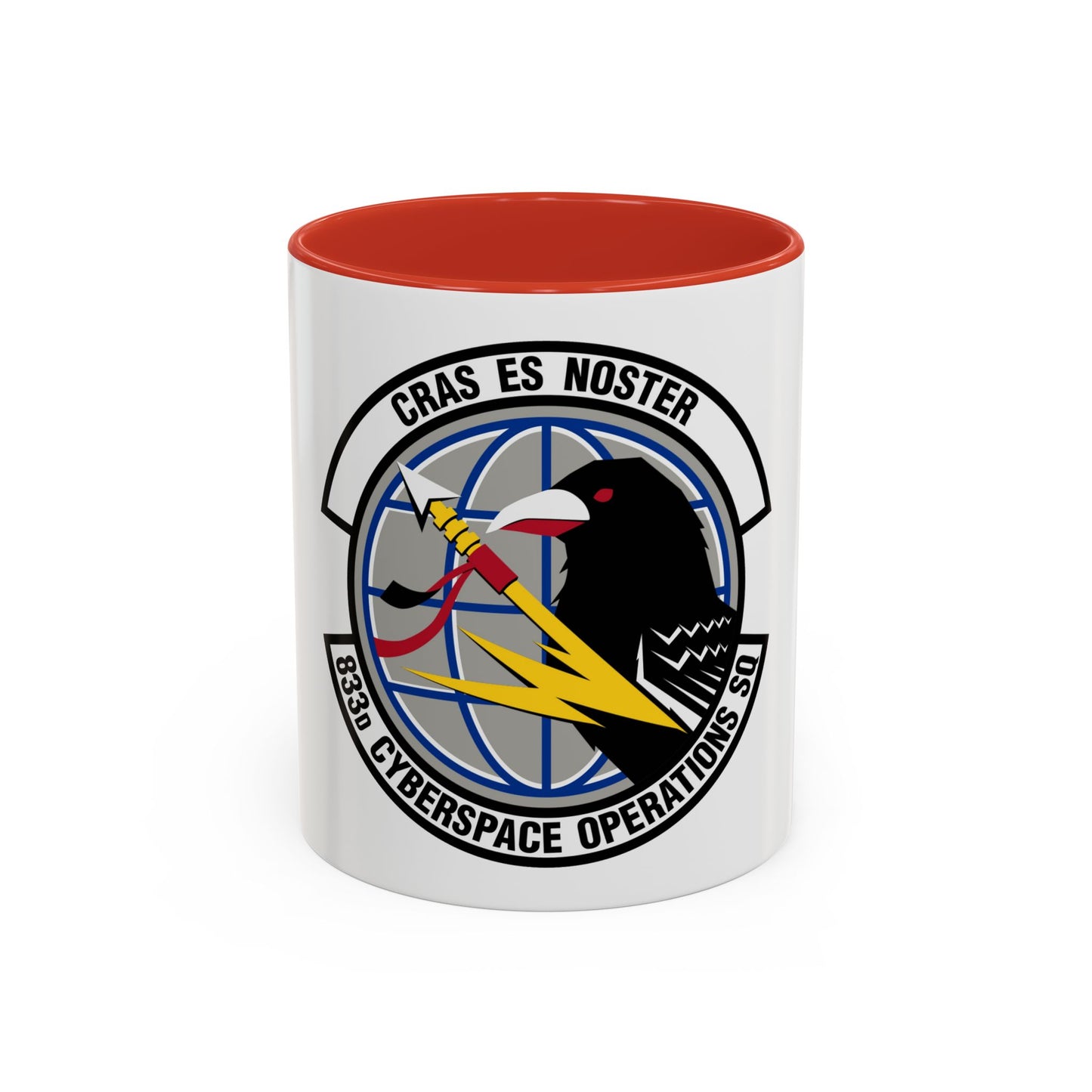 833 Cyberspace Operations Squadron ACC (U.S. Air Force) Accent Coffee Mug