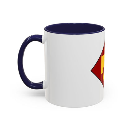 45th Infantry insignia thunderbird (U.S. Army) Accent Coffee Mug
