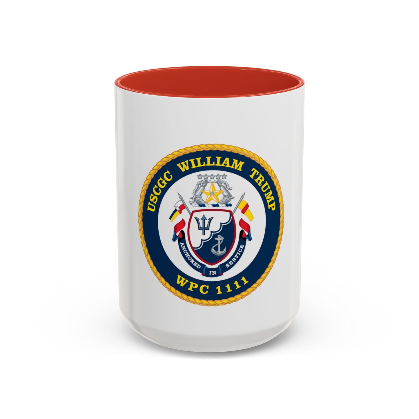 USCGC William Trump WPC 1111 (U.S. Coast Guard) Accent Coffee Mug