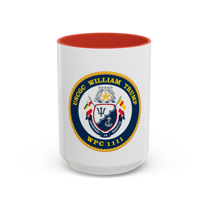 USCGC William Trump WPC 1111 (U.S. Coast Guard) Accent Coffee Mug