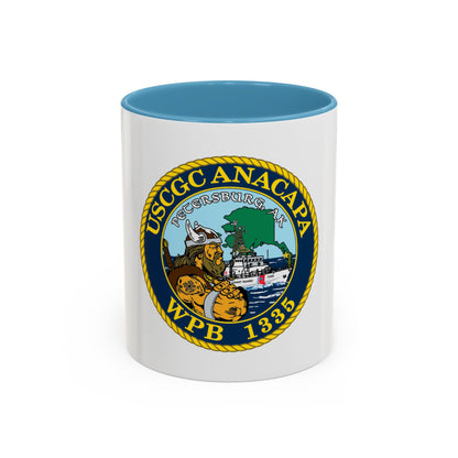 USCGC Anacapa WPB 1335 Petersburg AK (U.S. Coast Guard) Accent Coffee Mug