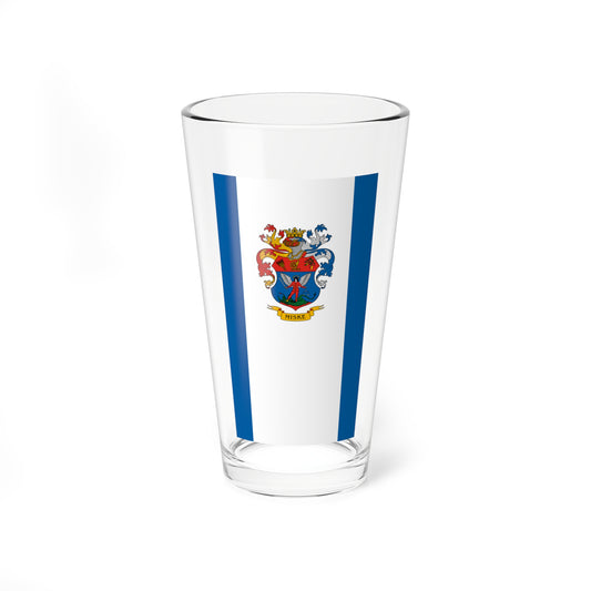 Flag of Miske (Hungary) Pint Glass 16oz
