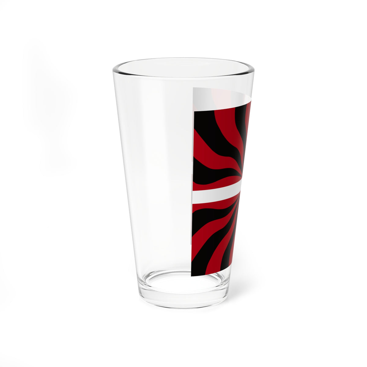 Militarfahne der Stadt und Republik Bern (Switzerland) Pint Glass 16oz