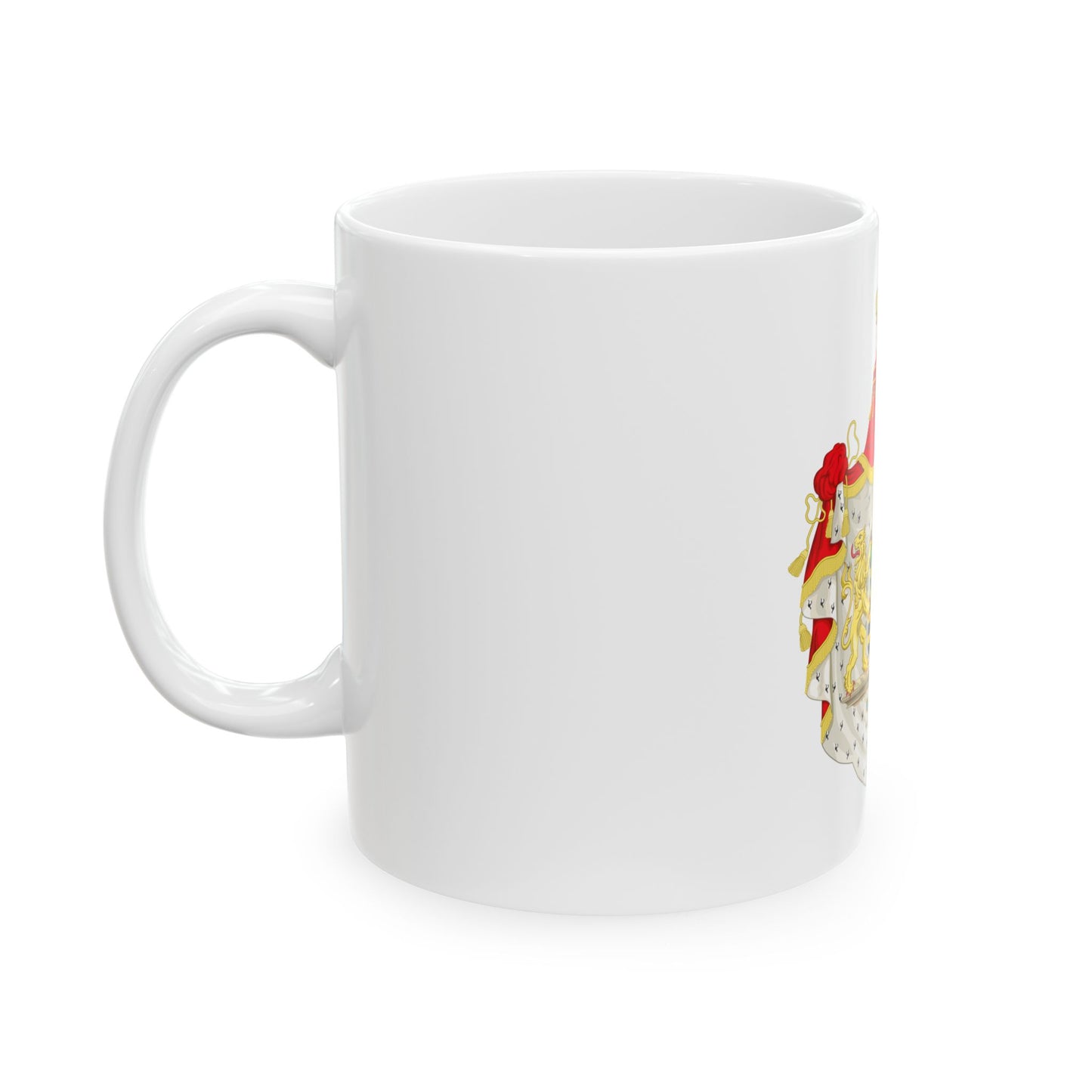 Grand Coat of Arms of Duchy of Warsaw - White Coffee Mug