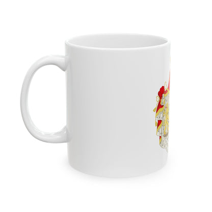 Grand Coat of Arms of Duchy of Warsaw - White Coffee Mug