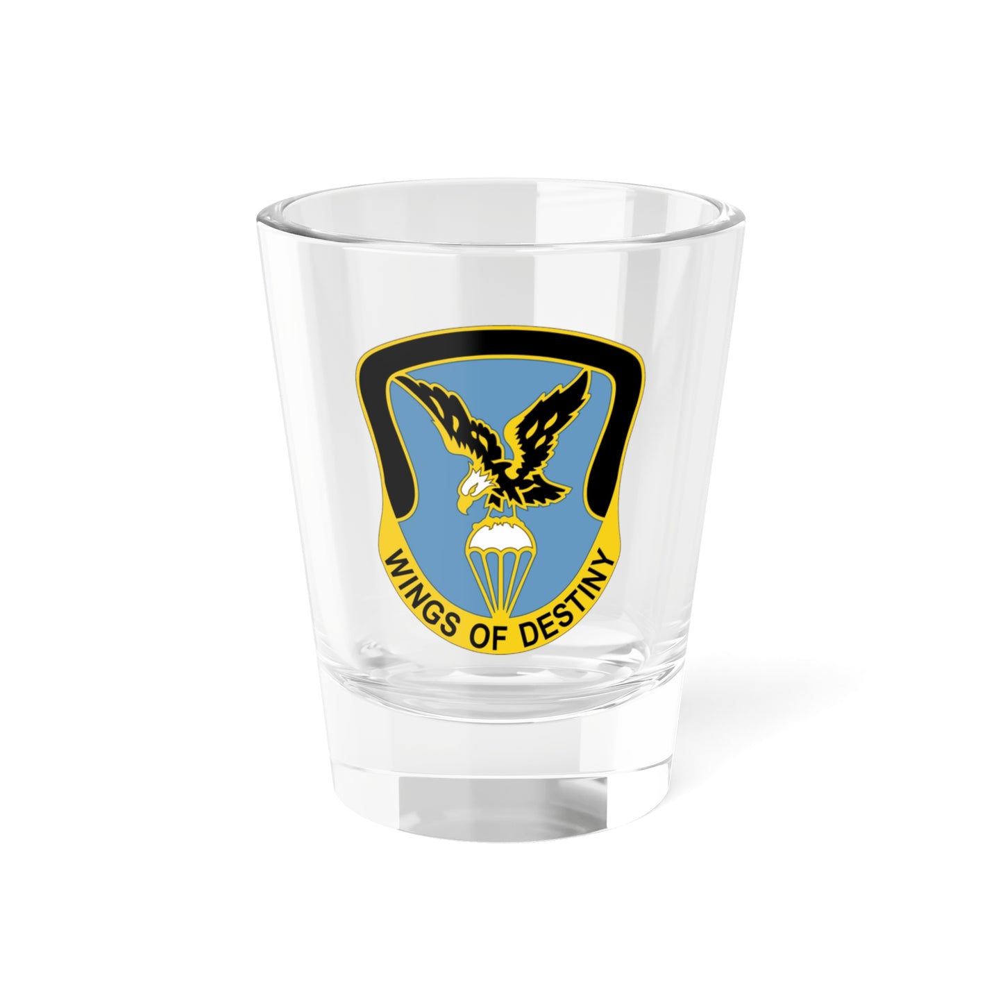 Verre à liqueur de la brigade d'aviation 101 division aéroportée (armée américaine) 1,5 oz