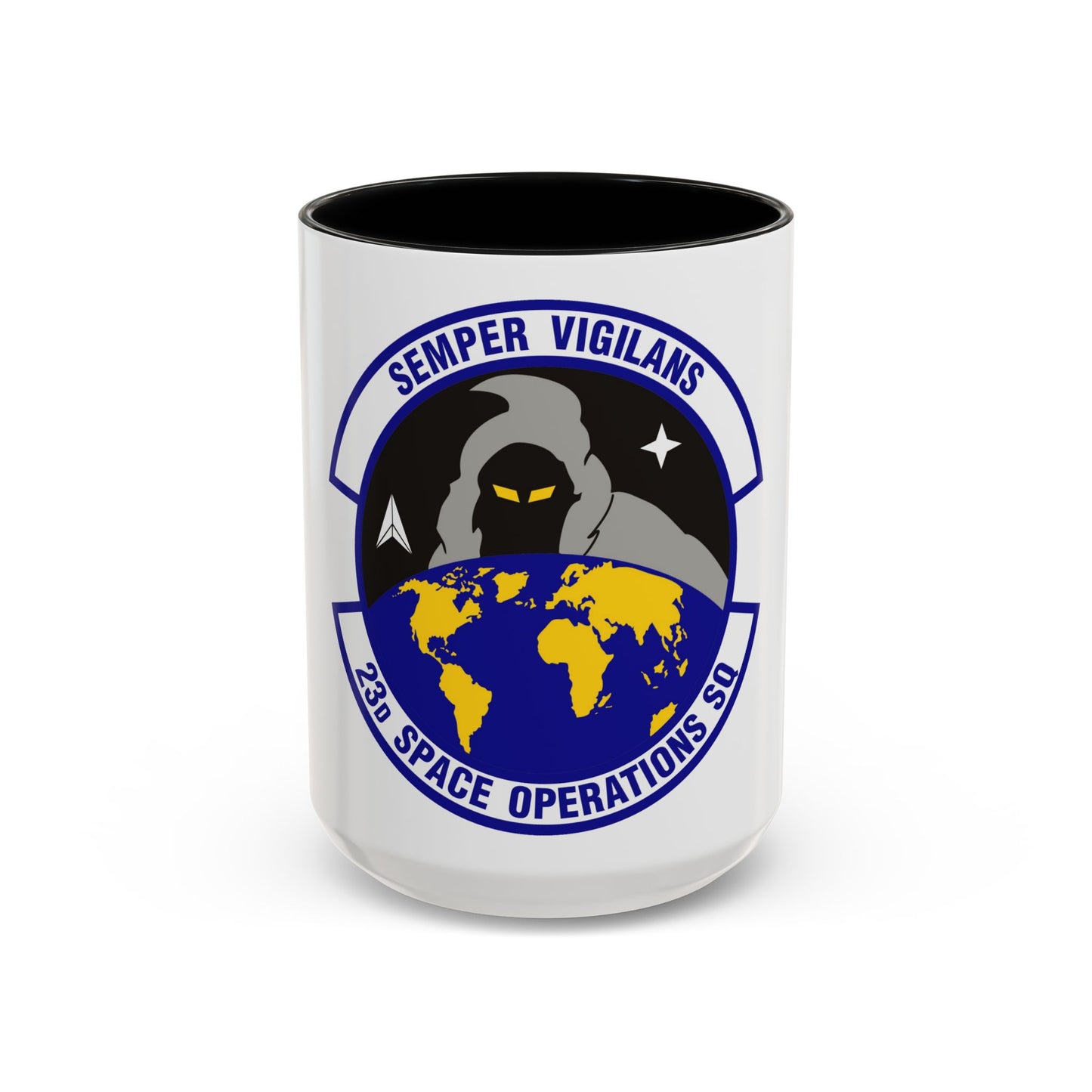 23d Space Operations Squadron (U.S. Air Force) Accent Coffee Mug