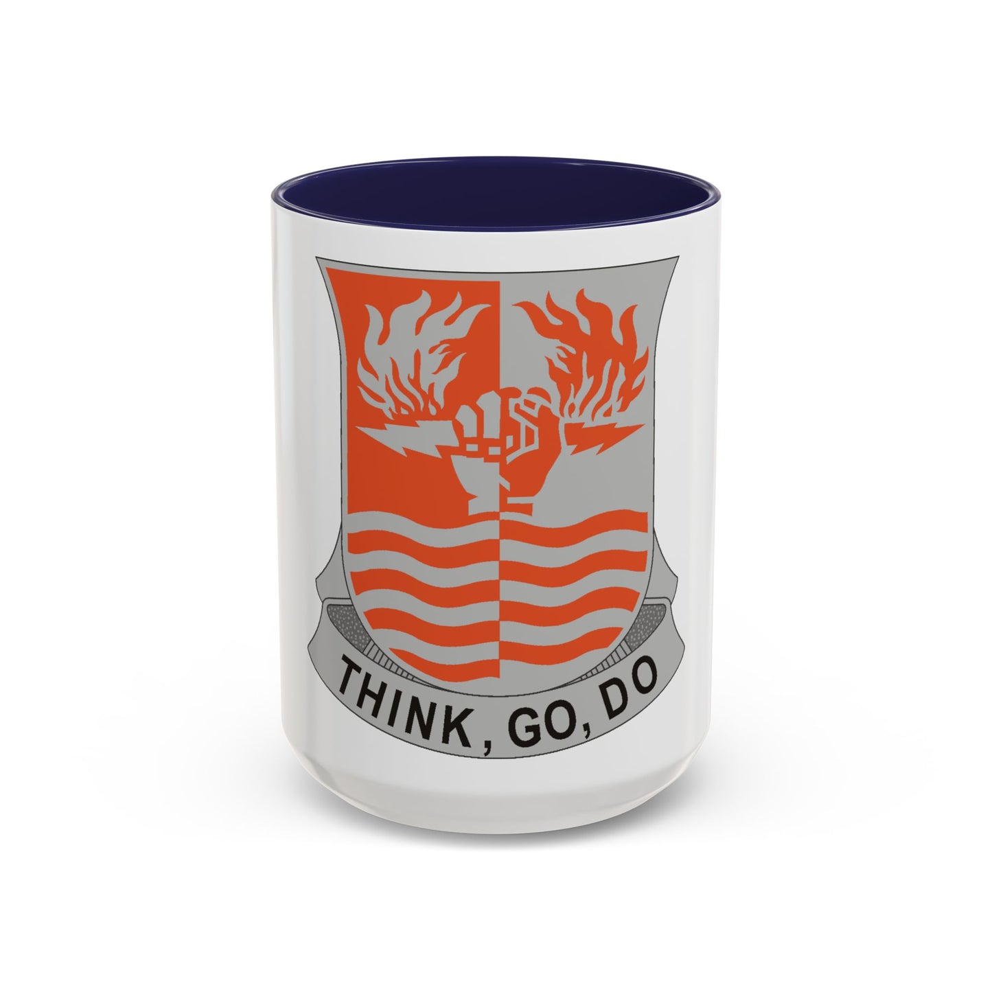 504 Signal Battalion (U.S. Army) Accent Coffee Mug